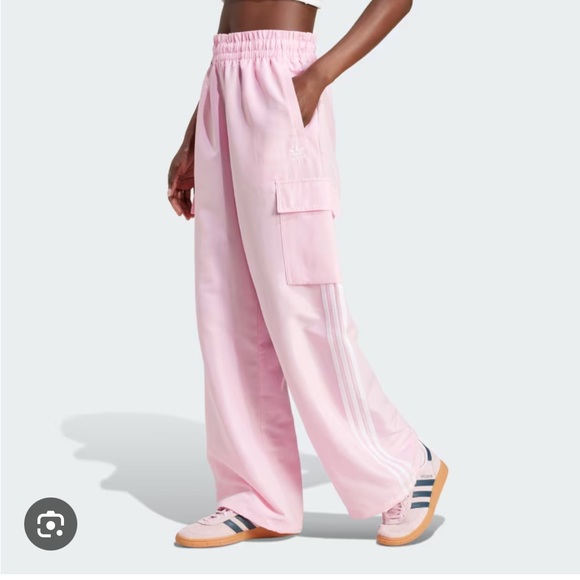Pink Adidas pants 🌷 - Picture 1 of 4